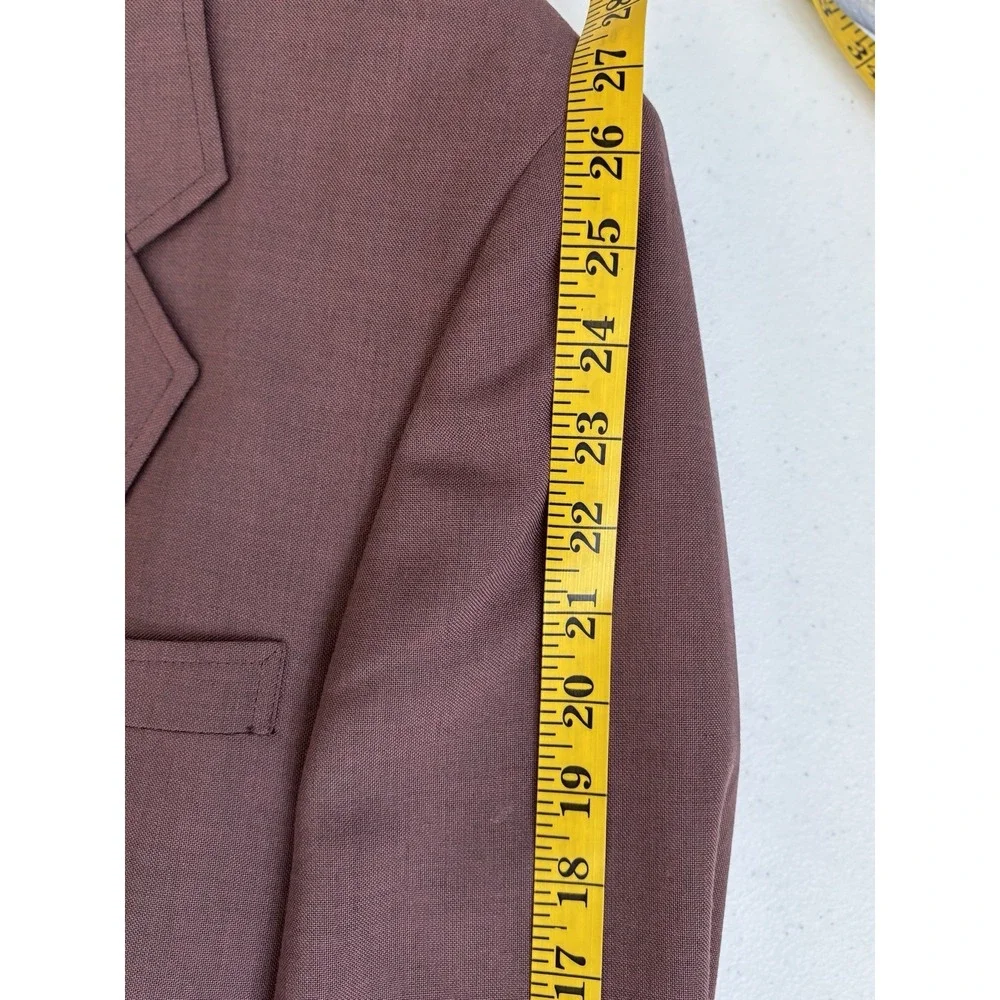 Hart Schaffner Marx Men's 42XL Jack Nicklaus Golden‎ Bear Maroon Sport Coat